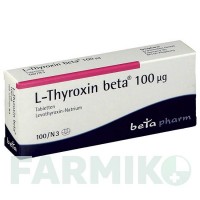 Л ТИРОКСИН (L THYROXIN) 100 мкг таблетки 100 шт - Левотироксин BETAPHARM