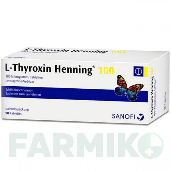 Л ТИРОКСИН (L THYROXIN) 100 таблетки 98 шт - Левотироксин SANOFI