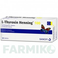 Л ТИРОКСИН (L THYROXIN) 100 таблетки 100 шт - Левотироксин SANOFI