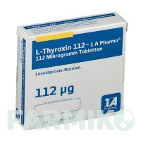 Л ТИРОКСИН (L THYROXIN) 112 таблетки 50 шт - Левотироксин 1 A PHARMA