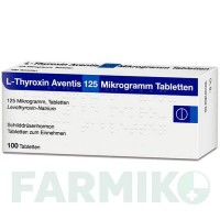 Л ТИРОКСИН (L THYROXIN) 125 мкг таблетки 100 шт - Левотироксин SANOFI