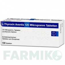 Л ТИРОКСИН (L THYROXIN) 125 мкг таблетки 100 шт - Левотироксин SANOFI