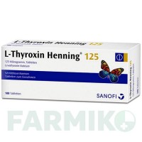 Л ТИРОКСИН (L THYROXIN) 125 таблетки 100 шт - Левотироксин SANOFI