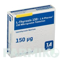 Л ТИРОКСИН (L THYROXIN) 150 таблетки 50 шт - Левотироксин 1 A PHARMA