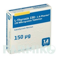 Л ТИРОКСИН (L THYROXIN) 150 таблетки 100 шт - Левотироксин 1 A PHARMA