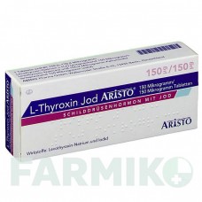 Л ТИРОКСИН (L THYROXIN) 150 мкг/150 мкг таблетки 50 шт - Левотироксин, Йодид калия ARISTO PHARMA