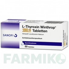 Л ТИРОКСИН (L THYROXIN) 150 мкг таблетки 50 шт - Левотироксин SANOFI