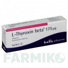 Л ТИРОКСИН (L THYROXIN) 175 мкг таблетки 50 шт - Левотироксин BETAPHARM