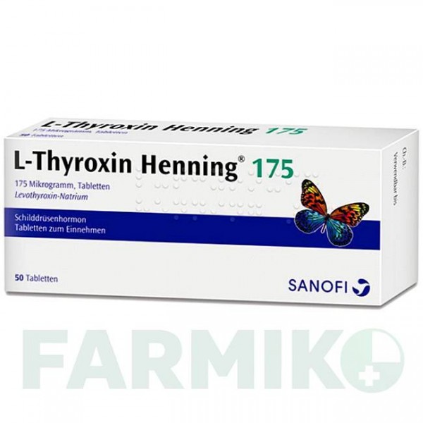 Л ТИРОКСИН (L THYROXIN) 175 таблетки 50 шт - Левотироксин SANOFI