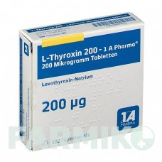 Л ТИРОКСИН (L THYROXIN) 200 таблетки 100 шт - Левотироксин 1 A PHARMA