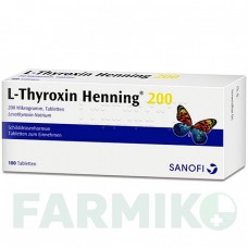 Л ТИРОКСИН (L THYROXIN) 200 таблетки 100 шт - Левотироксин SANOFI