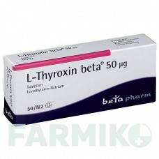 Л ТИРОКСИН (L THYROXIN) 50 мкг таблетки 50 шт - Левотироксин BETAPHARM