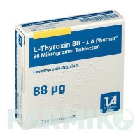 Л ТИРОКСИН (L THYROXIN) 88 таблетки 100 шт - Левотироксин 1 A PHARMA