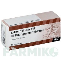 Л ТИРОКСИН (L THYROXIN) 88 мкг таблетки 50 шт - Левотироксин ABZ PHARMA