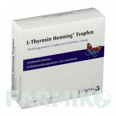 Л ТИРОКСИН (L THYROXIN) краплі 3x30 мл - Левотироксин SANOFI