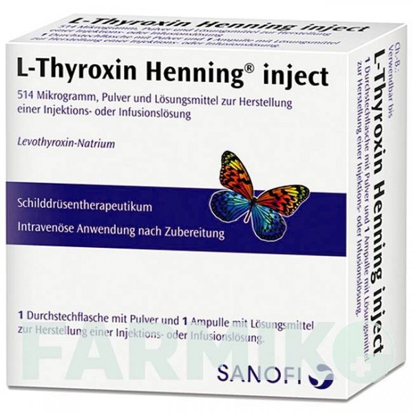 Л ТИРОКСИН (L THYROXIN) розчин 1 набор - Левотироксин SANOFI