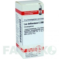 ЛАК ДЕФЛОРАТУМ (LAC DEFLORATUM) C 200 глобули 10 г - Гомеопатия DHU