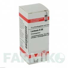 ЛАХЕЗИС (LACHESIS) D 30 глобули 10 г - Гомеопатія DHU