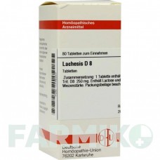 ЛАХЕЗИС (LACHESIS) D 8 таблетки 80 шт - Гомеопатія DHU