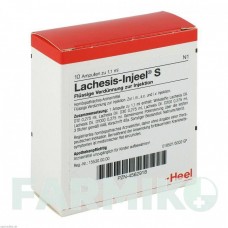 ЛАХЕЗИС ИНЬЕЛЬ (LACHESIS INJEEL) ампулы 10 шт - Гомеопатия BIOLOGISCHE HEILMITTEL HEEL