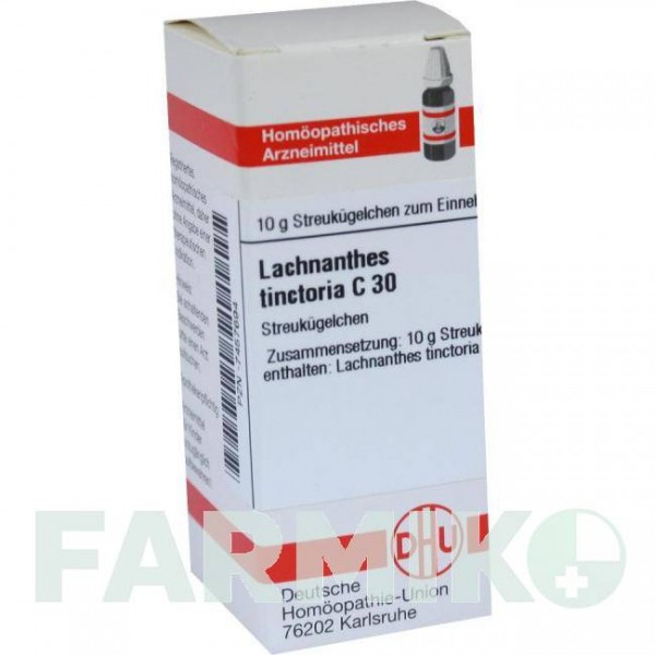 ЛАХНАНТЕС (LACHNANTHES) C 30 глобули 10 г - Гомеопатія DHU