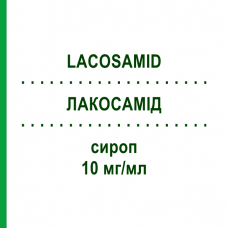 ЛАКОСАМІД (LACOSAMID) 10 мг/мл сироп 200 мл - Лакосамід ALIUD PHARMA