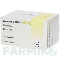 ЛАКОСАМІД (LACOSAMID) 100 мг таблетки 14 шт - Лакосамід UCB PHARMA