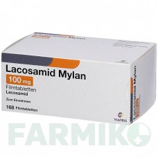 ЛАКОСАМИД (LACOSAMID) 100 мг таблетки 56 шт - Лакосамид VIATRIS