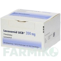 ЛАКОСАМІД (LACOSAMID) 200 мг таблетки 56 шт - Лакосамід UCB PHARMA