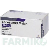 ЛАКОСАМІД (LACOSAMID) 200 мг таблетки 56 шт - Лакосамід VIATRIS