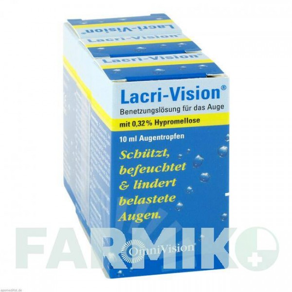 ЛАКРІ ВІЗІОН (LACRI VISION) краплі 3x10 мл - Активні речовини OMNIVISION