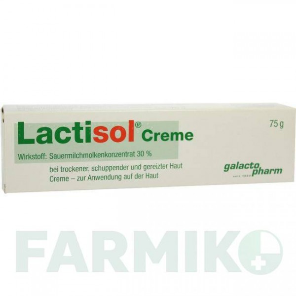 ЛАКТИЗОЛЬ (LACTISOL) крем 75 г - Кисломолочна сироватка GALACTOPHARM DR.SANDERS