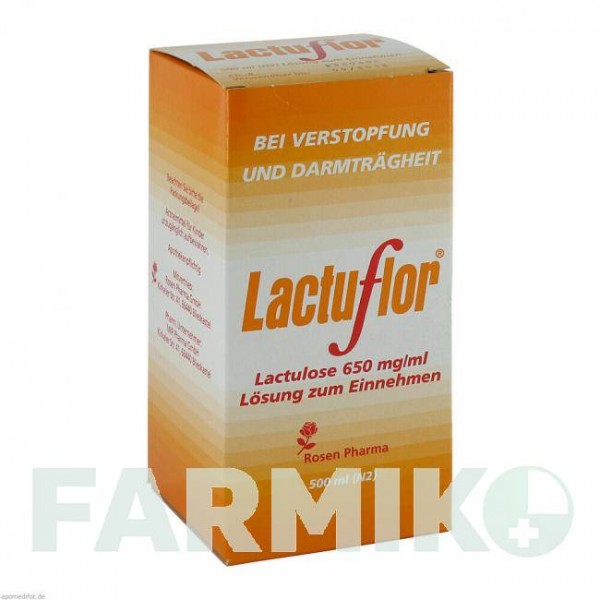 ЛАКТУФЛОР (LACTUFLOR) раствор 500 мл - Лактулоза MIP PHARMA
