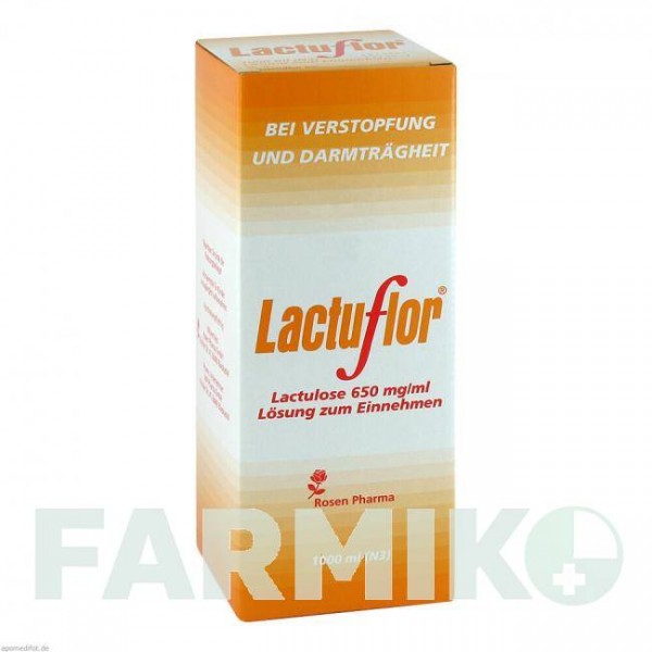 ЛАКТУФЛОР (LACTUFLOR) раствор 1000 мл - Лактулоза MIP PHARMA