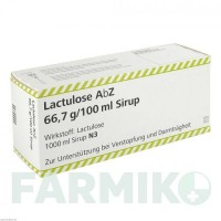 ЛАКТУЛОЗА (LACTULOSE) 66,7 г/100 мл сироп 1000 мл - Лактулоза ABZ PHARMA