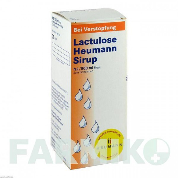 ЛАКТУЛОЗА (LACTULOSE) сироп 500 мл - Лактулоза HEUMANN PHARMA