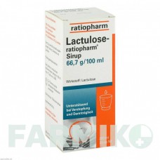 ЛАКТУЛОЗА (LACTULOSE) сироп 200 мл - Лактулоза RATIOPHARM
