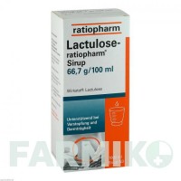 ЛАКТУЛОЗА (LACTULOSE) сироп 1000 мл - Лактулоза RATIOPHARM