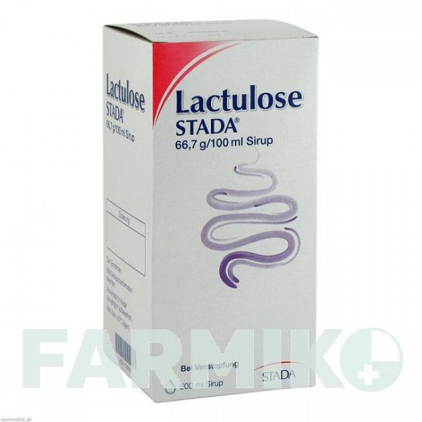 ЛАКТУЛОЗА (LACTULOSE) сироп 500 мл - Лактулоза STADA
