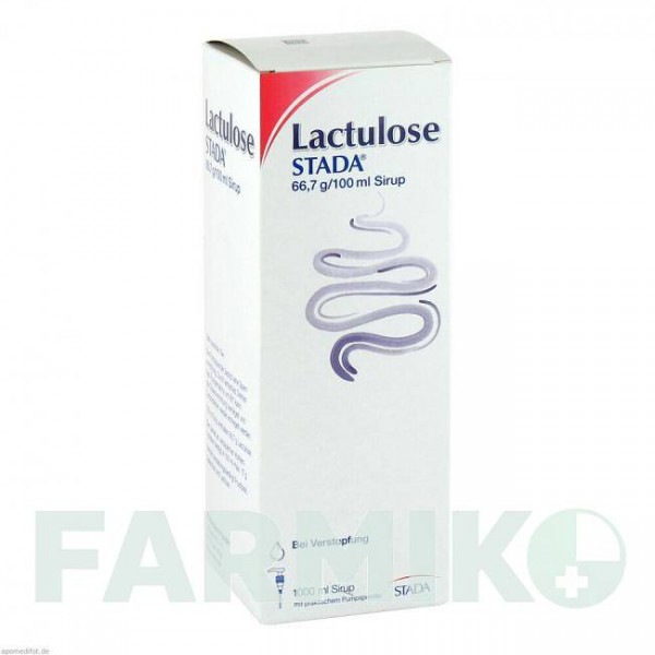 ЛАКТУЛОЗА (LACTULOSE) сироп 1000 мл - Лактулоза STADA