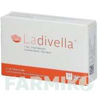 ЛАДІВЕЛЛА (LADIVELLA) 1 мг/2 мг таблетки 84 шт - Дієногест, Естроген BESINS HEALTHCARE