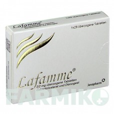 ЛАФАММЕ (LAFAMME) 2/2 мг таблетки 28 шт - Диеногест, Эстроген JENAPHARM
