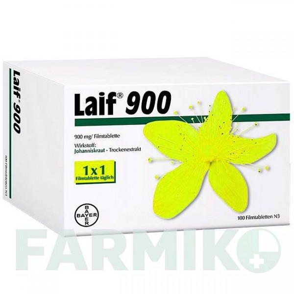 ЛАЙФ (LAIF) 900 таблетки 100 шт - Звіробій BAYER