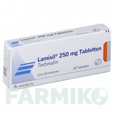 ЛАМИЗИЛ (LAMISIL) 250 мг таблетки 28 шт - Тербинафин NOVARTIS