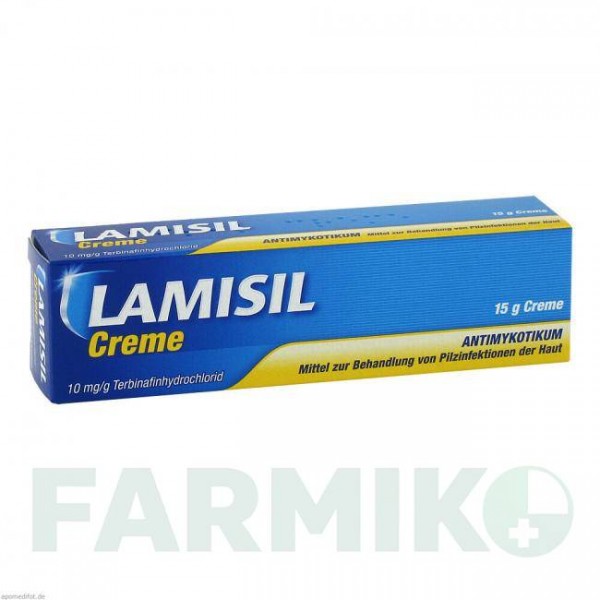 ЛАМИЗИЛ (LAMISIL) крем 15 г - Тербинафин GLAXOSMITHKLINE