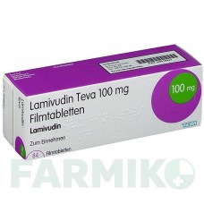 ЛАМІВУДИН (LAMIVUDIN) 100 мг таблетки 84 шт - Ламівудин TEVA