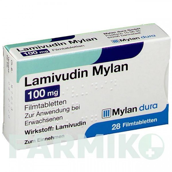 ЛАМИВУДИН (LAMIVUDIN) 100 мг таблетки 28 шт - Ламивудин VIATRIS