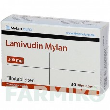 ЛАМИВУДИН (LAMIVUDIN) 300 мг таблетки 30 шт - Ламивудин BB FARMA
