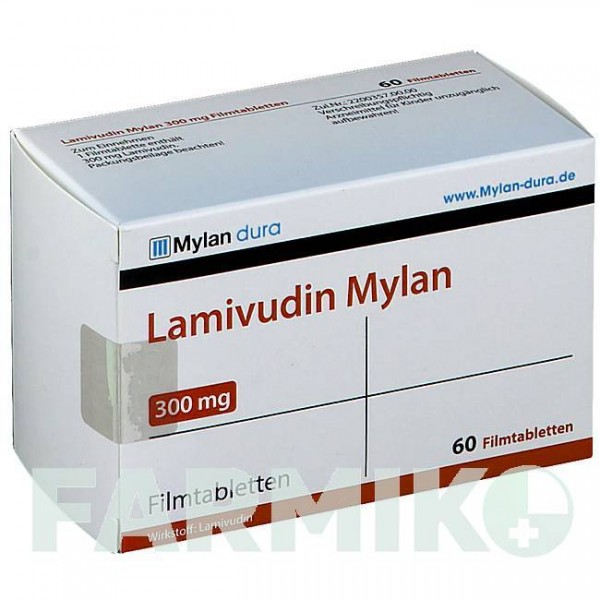 ЛАМИВУДИН (LAMIVUDIN) 300 мг таблетки 60 шт - Ламивудин BB FARMA