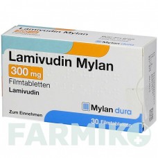 ЛАМИВУДИН (LAMIVUDIN) 300 мг таблетки 30 шт - Ламивудин VIATRIS